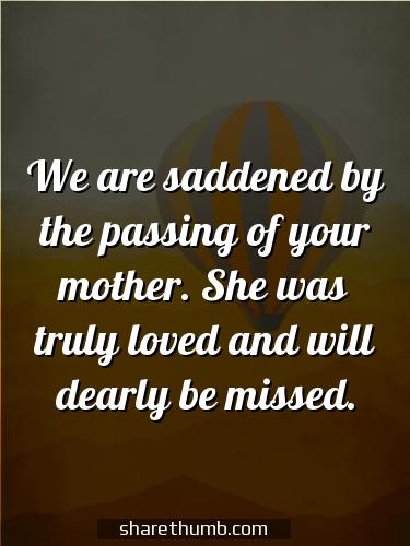 sympathy quotes for loss of mother images